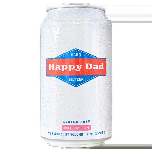Happy Dad Hard Seltzer Watermelon