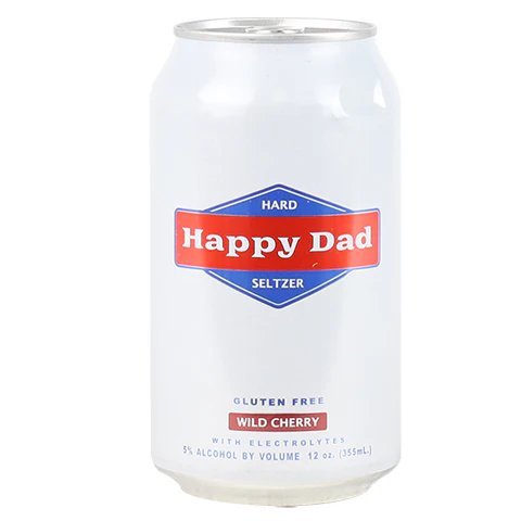 Happy Dad Hard Seltzer Wild Cherry