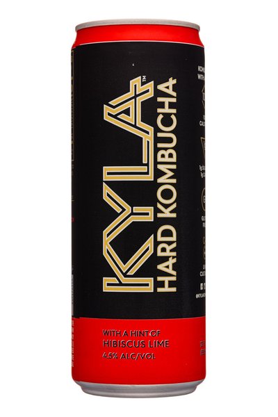 KYLA Hard Kombucha Hibiscus Lime