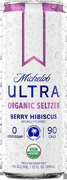Michelob Ultra Organic Seltzer Berry Hibiscus