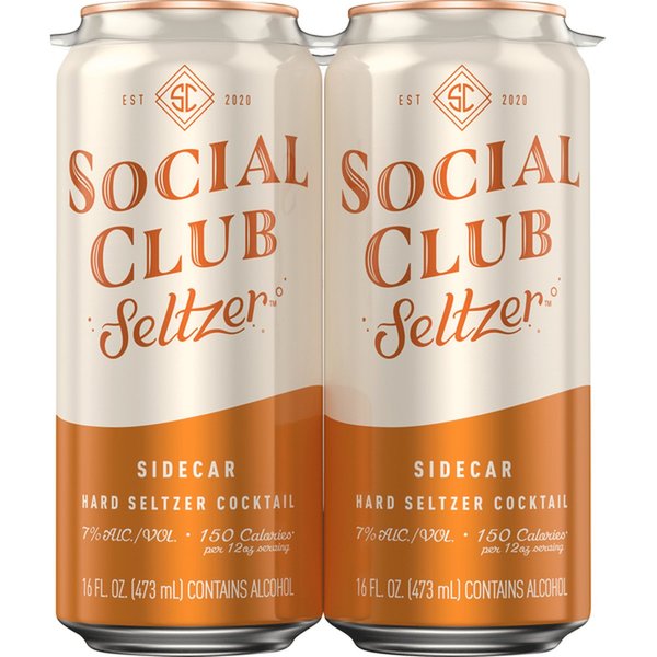 Social Club Seltzer Sidecar