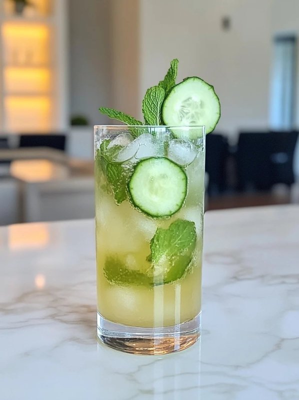 Sunday's Sparkling Vodka Water Cucumber