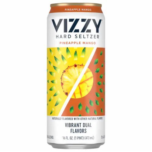Vizzy Hard Seltzer Pineapple Mango