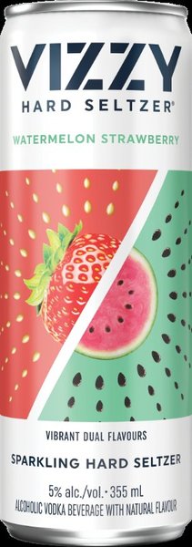 Vizzy Hard Seltzer Watermelon Strawberry