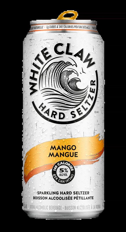 White Claw Vodka + Soda Mango