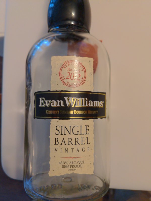 Evan Williams Single Barrel