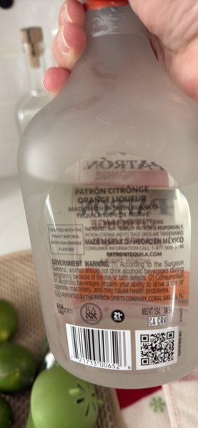 Patron Citronge Orange
