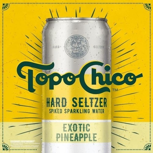Topo Chico Hard Seltzer Exotic Pineapple