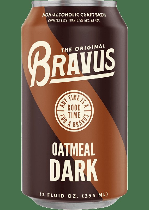 Bravus Oatmeal Stout Non-Alcoholic