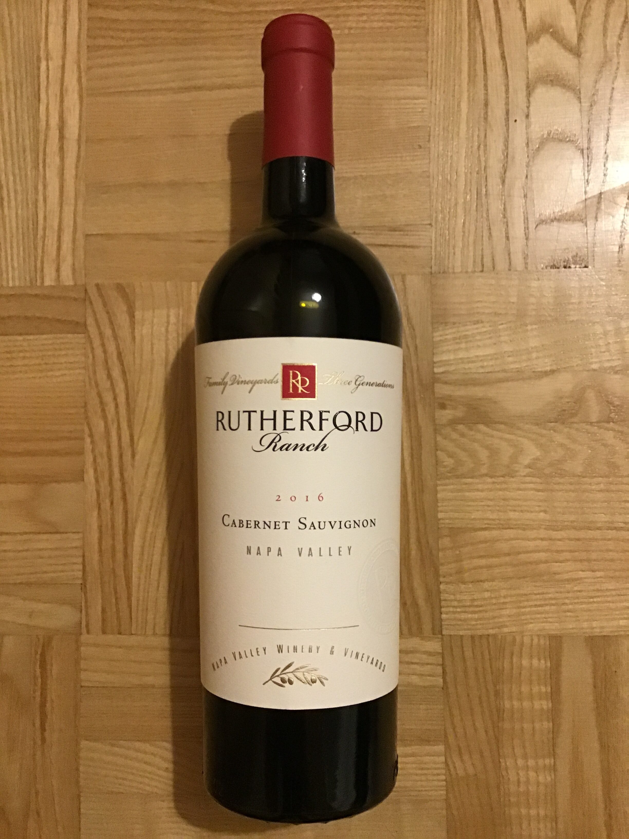 Rutherford Ranch Cabernet Sauvignon 2016, Napa Valley