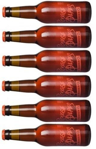 Bière Artisanale Rousse des Alpes by Mandrin
