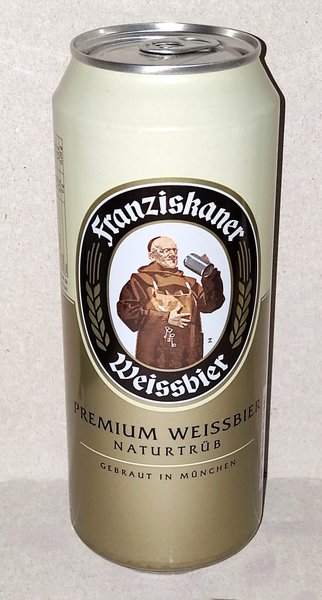 Franziskaner Hefe-Weißbier naturtrüb