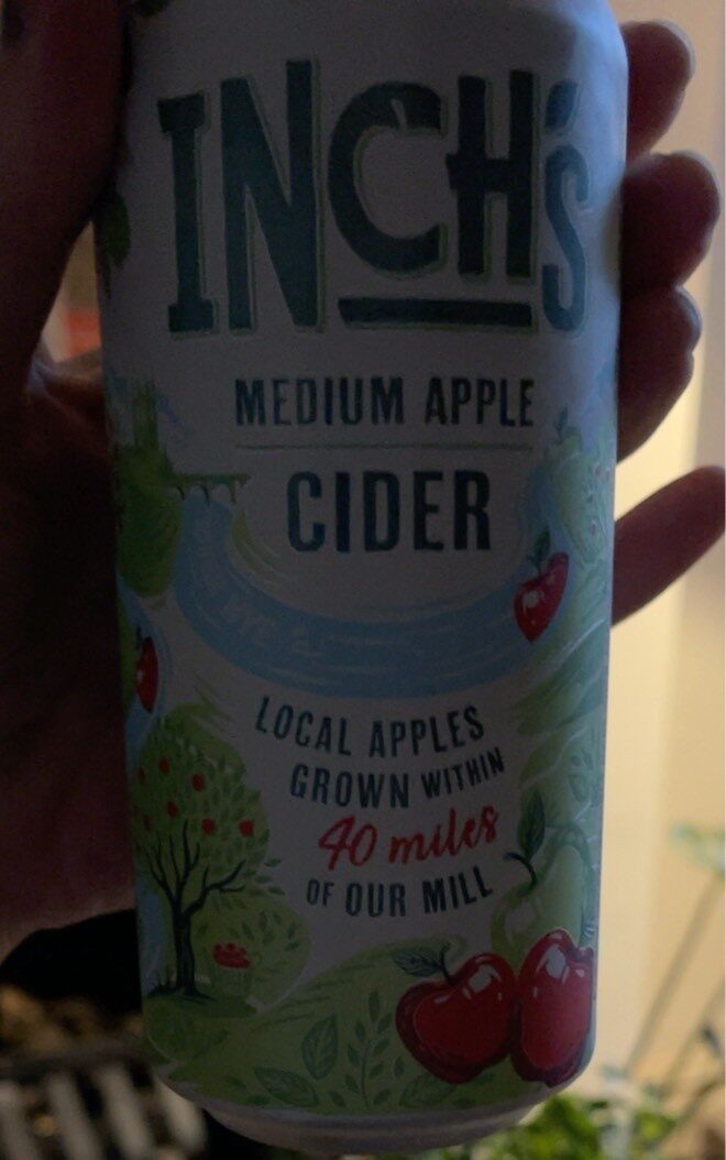 Inch's Medium Apple Cider