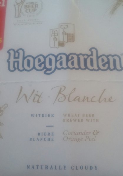 hoegaarden biere blanche