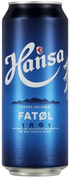 Hansa borg as Hansa Fatøl 0,5l boks