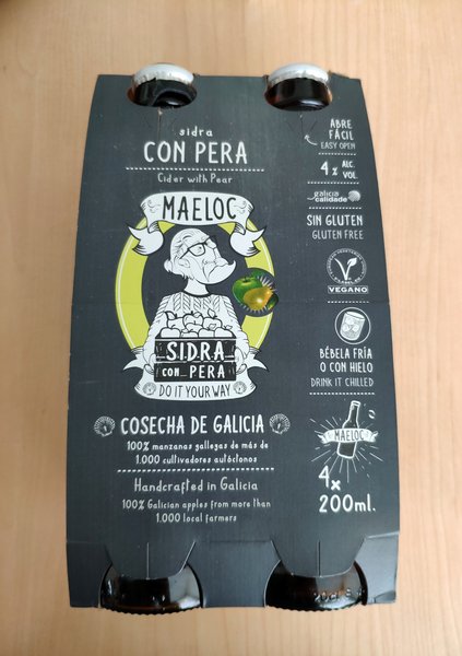 Maeloc Sidra con pera