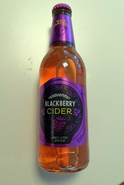 Wild Panther Blackberry Cider