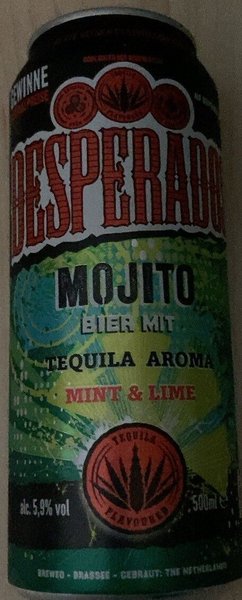Desperados Mojito Bier mit Tequila Aroma