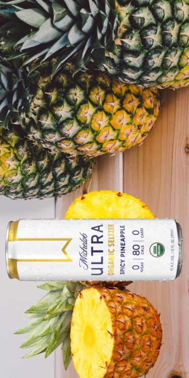 Michelob Ultra Seltzer Spicy Pineapple
