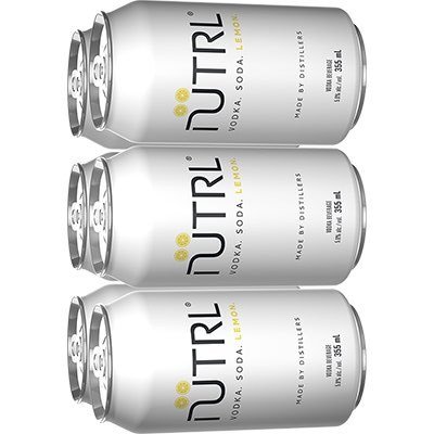 Nutrl Vodka Soda Lemon