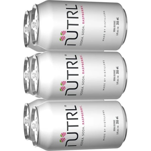Nutrl Vodka Soda Raspberry