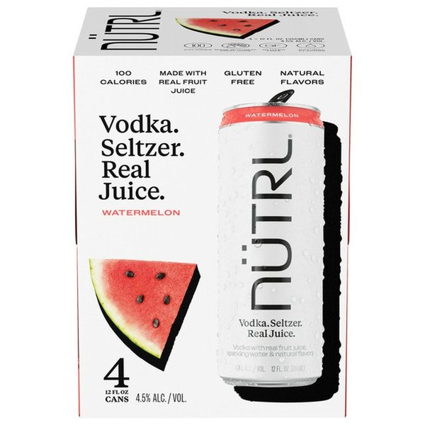 Nutrl Vodka Soda Watermelon