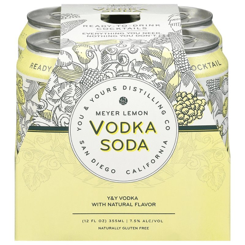 You & Yours Vodka Soda Lime