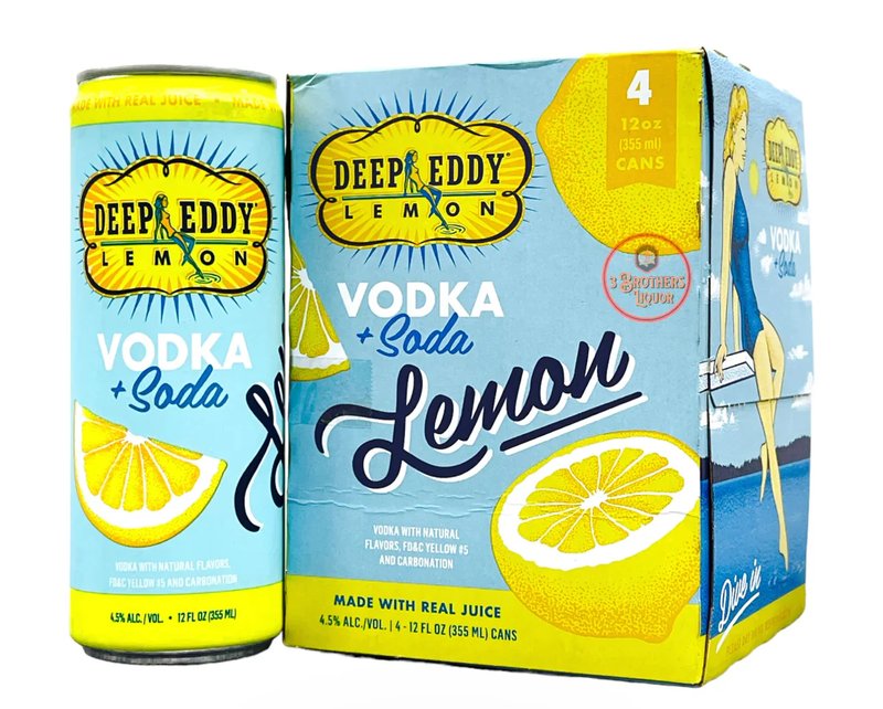 Deep Eddy Lemon Vodka Soda