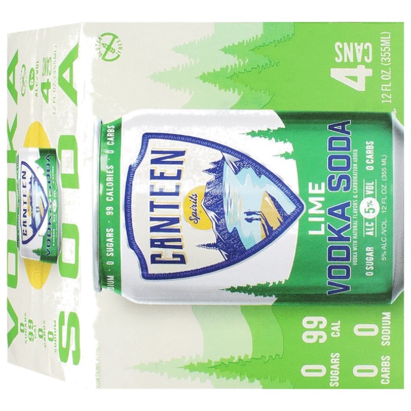Canteen Vodka Soda Lime