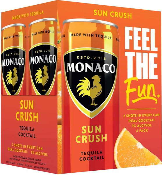 Monaco Tequila Sun Crush