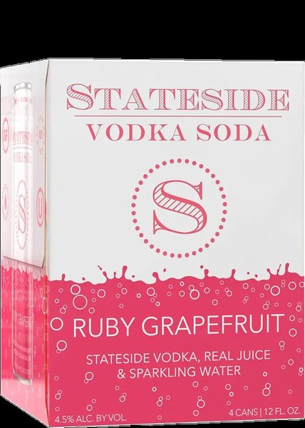 Stateside Vodka Soda Grapefruit
