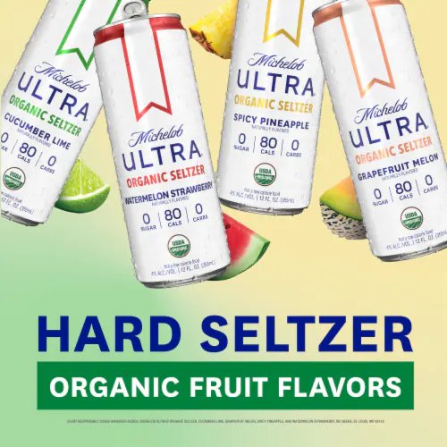 Michelob Ultra Seltzer Peach Pear