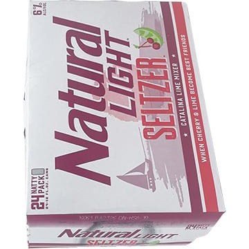 Natty Light Seltzer Catalina Lime Mixer