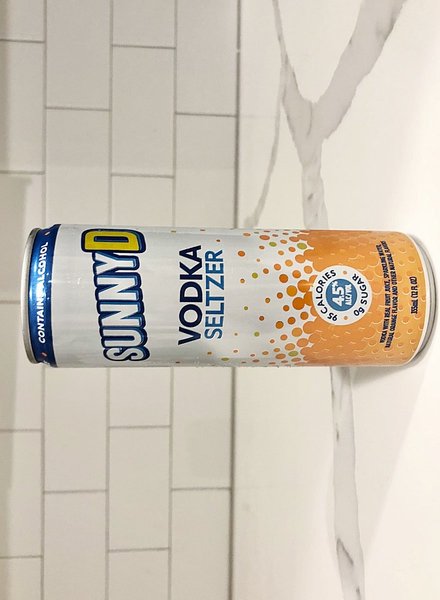 SunnyD Vodka Seltzer Strawberry