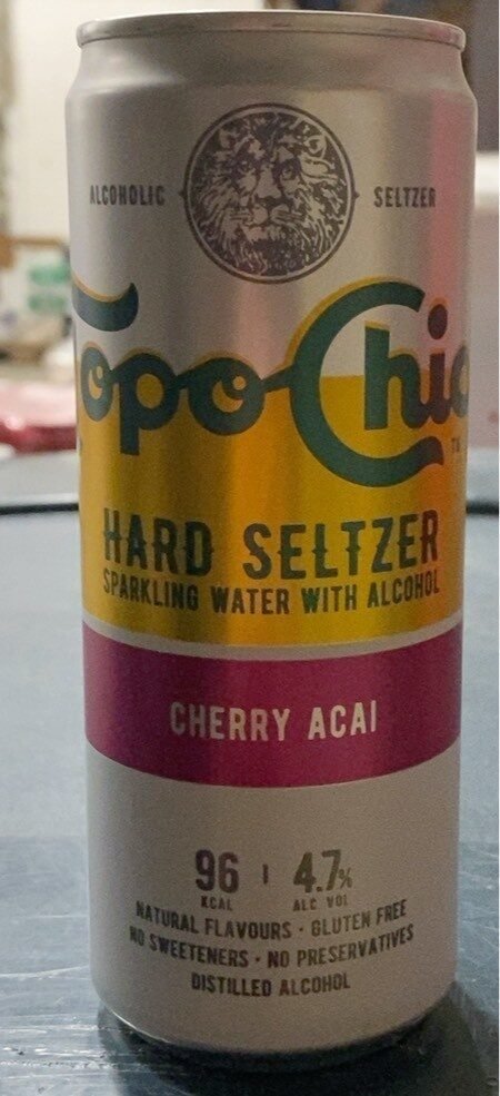 Topo Chico Cherry Açaí
