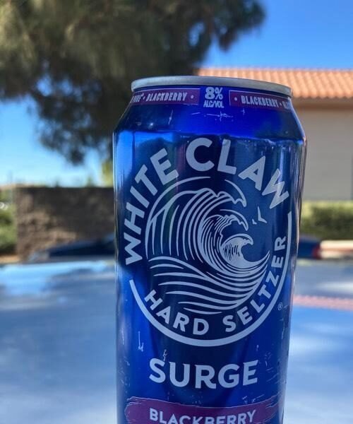 White Claw Surge Blackberry
