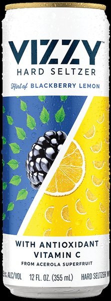 Vizzy Hard Seltzer Blackberry Lemon