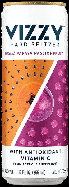 Vizzy Hard Seltzer Papaya Passionfruit